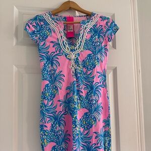 NWT Lilly Pulitzer Brewster Dress in Pelican Pink, XXS